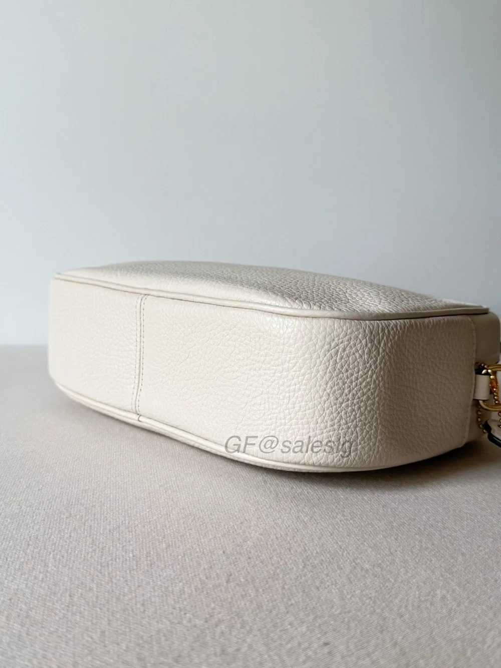 NWT Coach Detachable thicker strap Large Jamie Camera Crossbody bag Chalk White